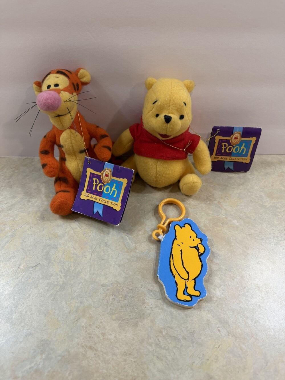 GUND Disney Winnie the Pooh Tigger & Pooh 100 Acre Collection Plush Set